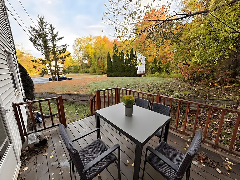 Private outdoor living space