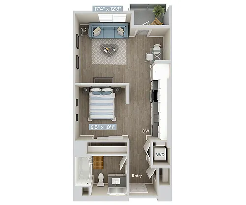 Floor plan S1U-587
