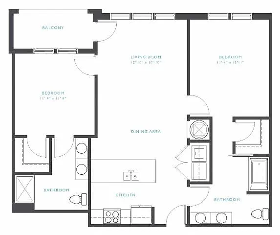 Floor plan Jackson Hole