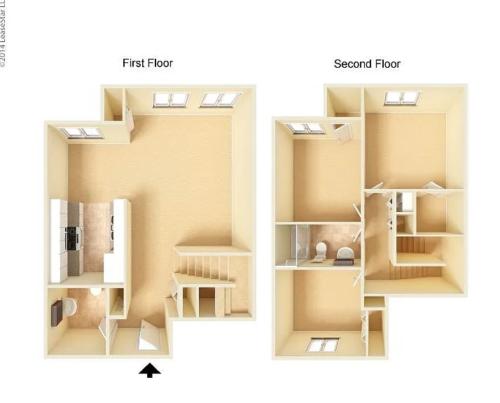 Large 3 Bed 1.5 Bath
