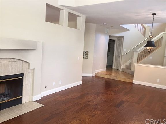 Living/Dining Room with Fireplace