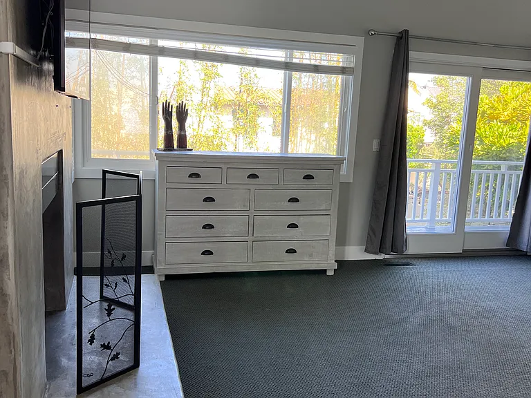 Entry into upstairs primary bedroom