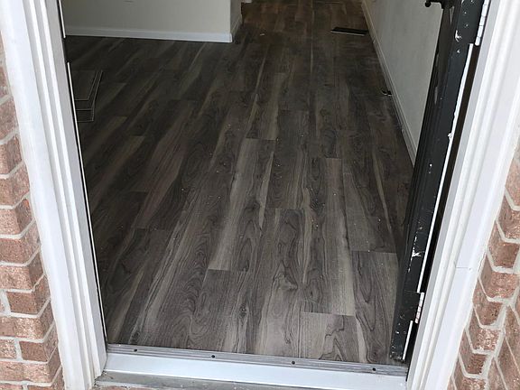 Entry and dining room.