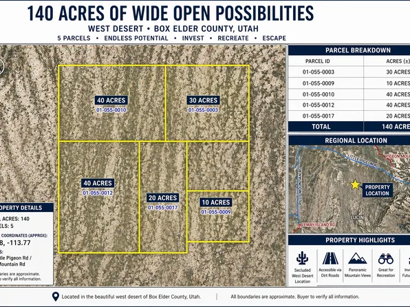 See Directions, Grouse Creek, UT 84313