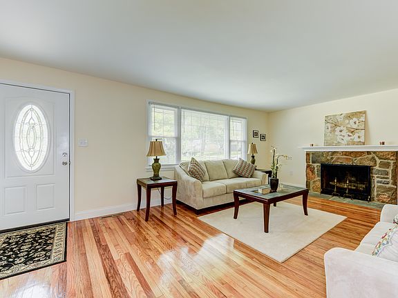 New front door with leaded glass window