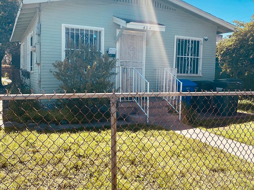 front of corner property