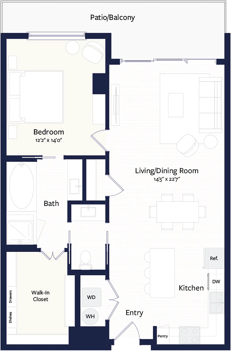 Floor plan A12