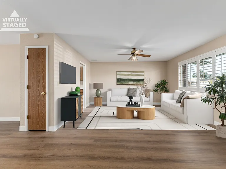 Living Room Staged
