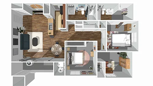 Floor plan 3x2a