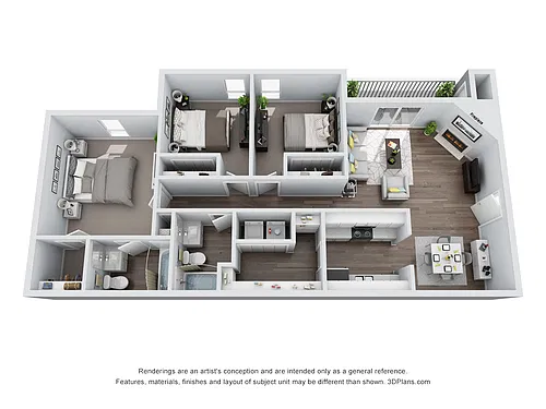 Floor plan The Amber