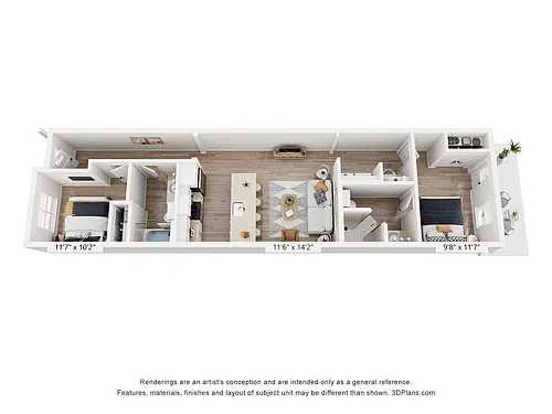 Floor plan B1