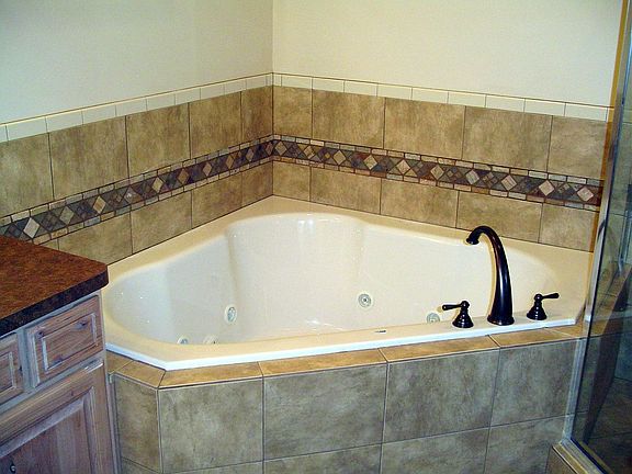 Tiled Master Bath