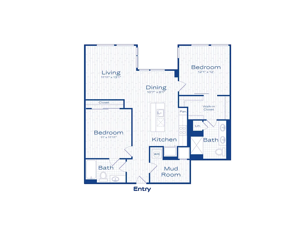 Floor plan Rigby B5