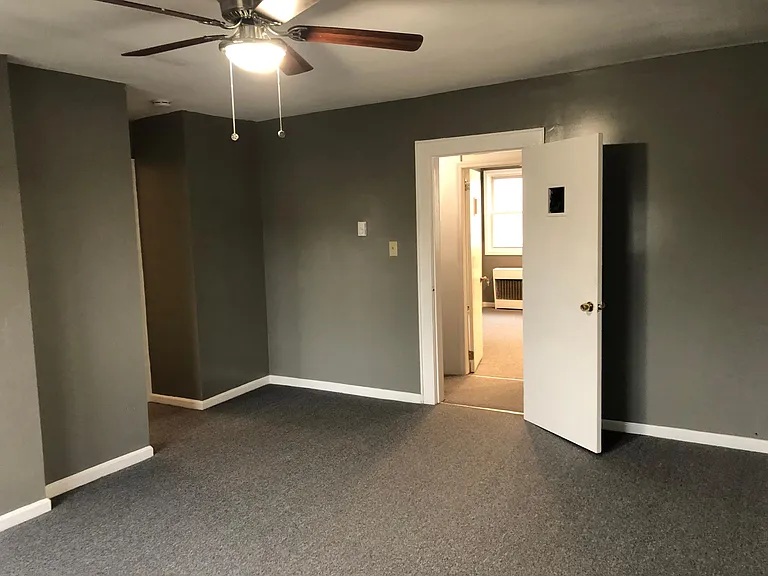 Living Room with LED Ceiling Fan