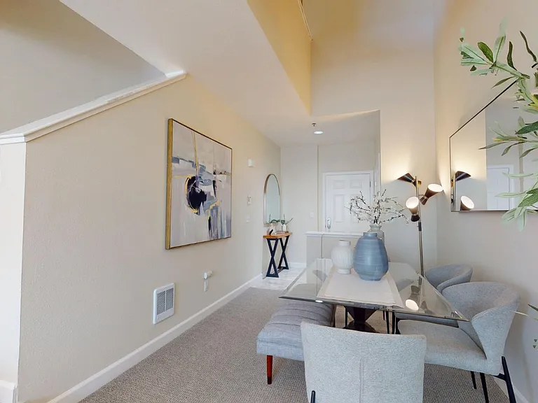 Dining and foyer.