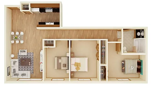 Floor plan Bellevue