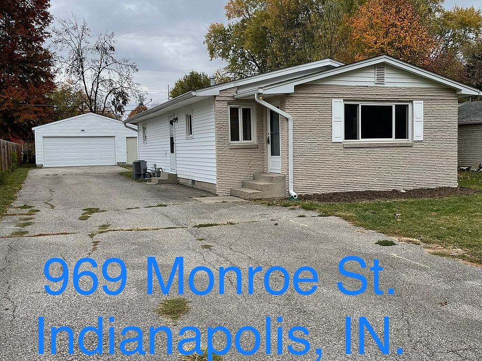 3Br 1 Bath with oversized detached garage