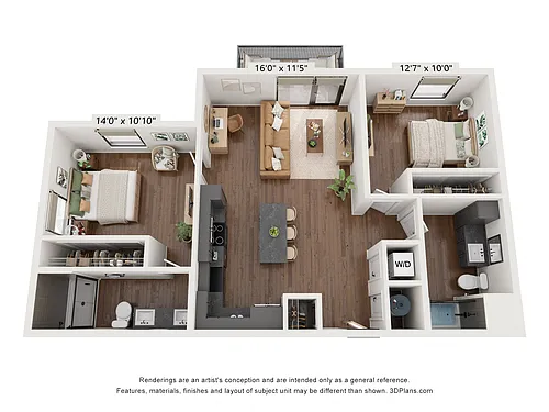 Floor plan Caraway