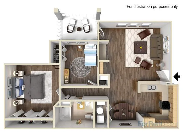 Floor plan B11