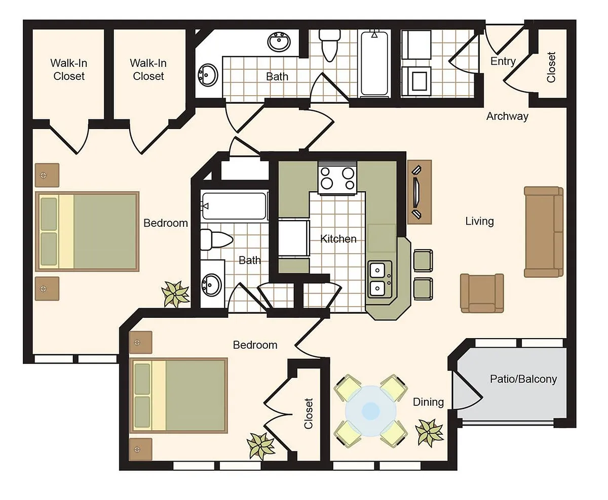 Floor plan B