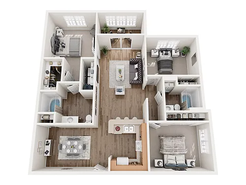 Floor plan Appalachian - Renovated