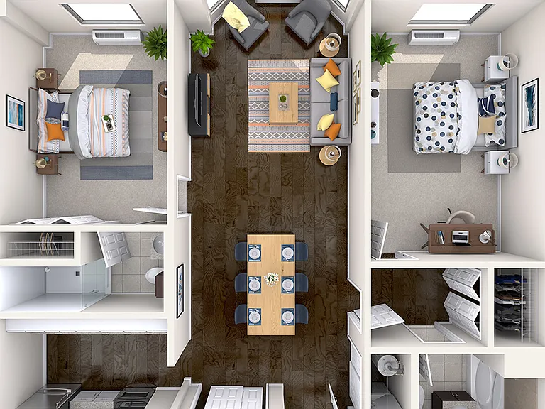 B5 floor plan Half Moon Harbour