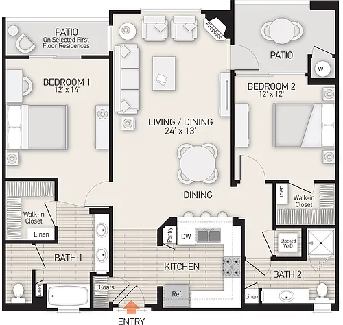 Floor plan Plan 6