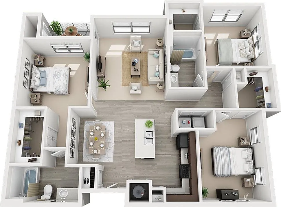 Floor plan C1