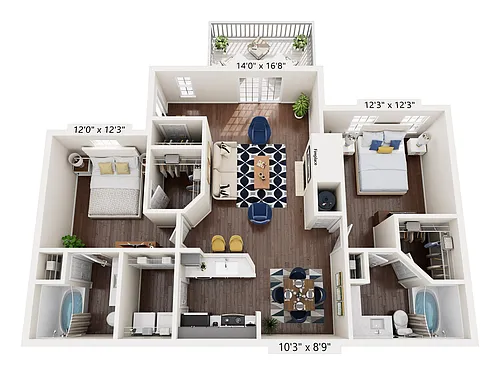 Floor plan The Lincoln