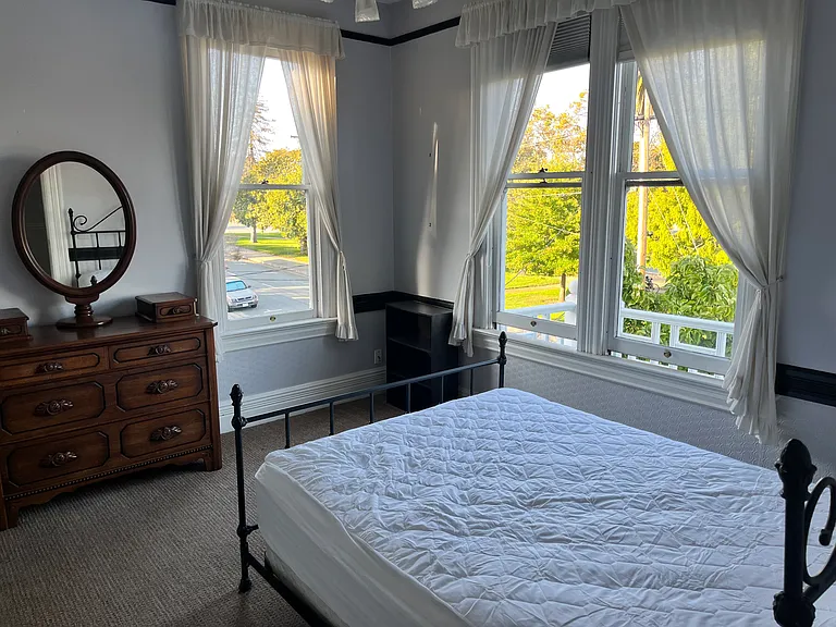 Park Room with the curtains open!