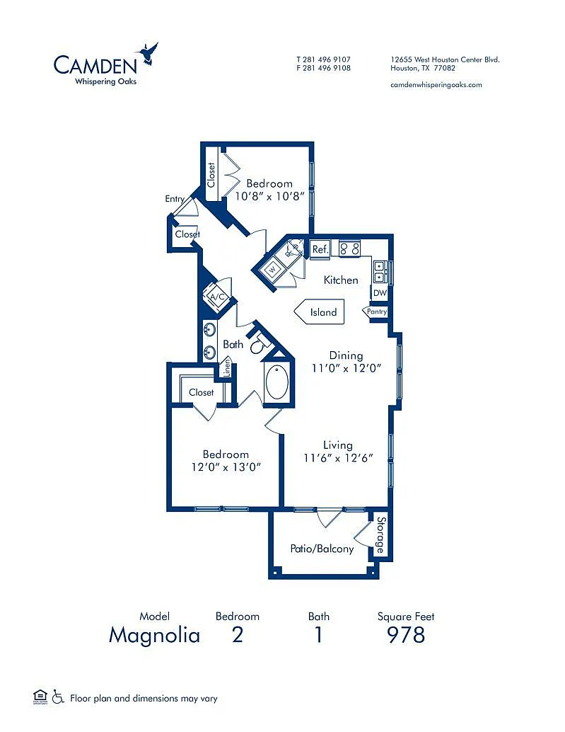 Floor plan Magnolia