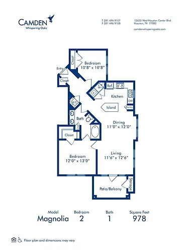 Floor plan Magnolia