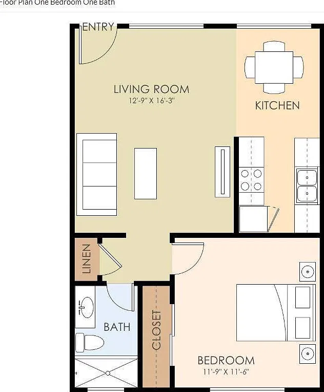 1 bed, 650 sqft, $2,795 — Photo 1