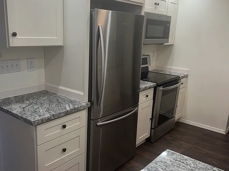 Refrigerator, Range-Oven, Microwave