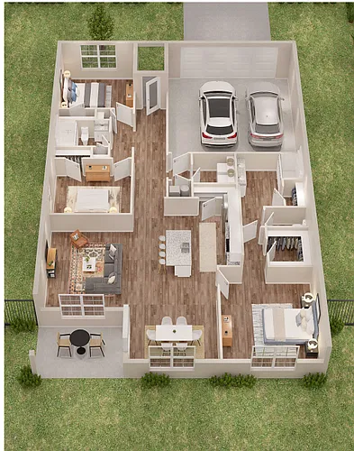 Floor plan Aria