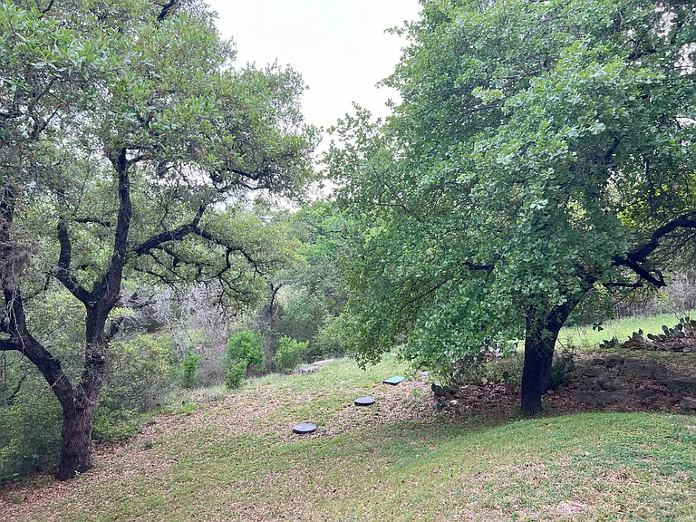 privacy in backyard with no neighbors behind