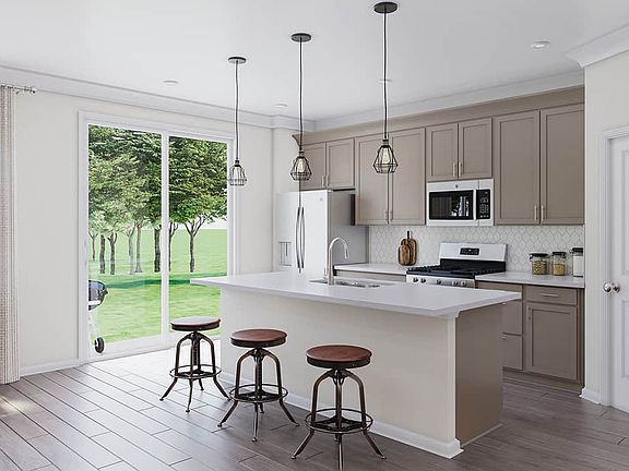 Pergola at Farmington Plan 1 Kitchen