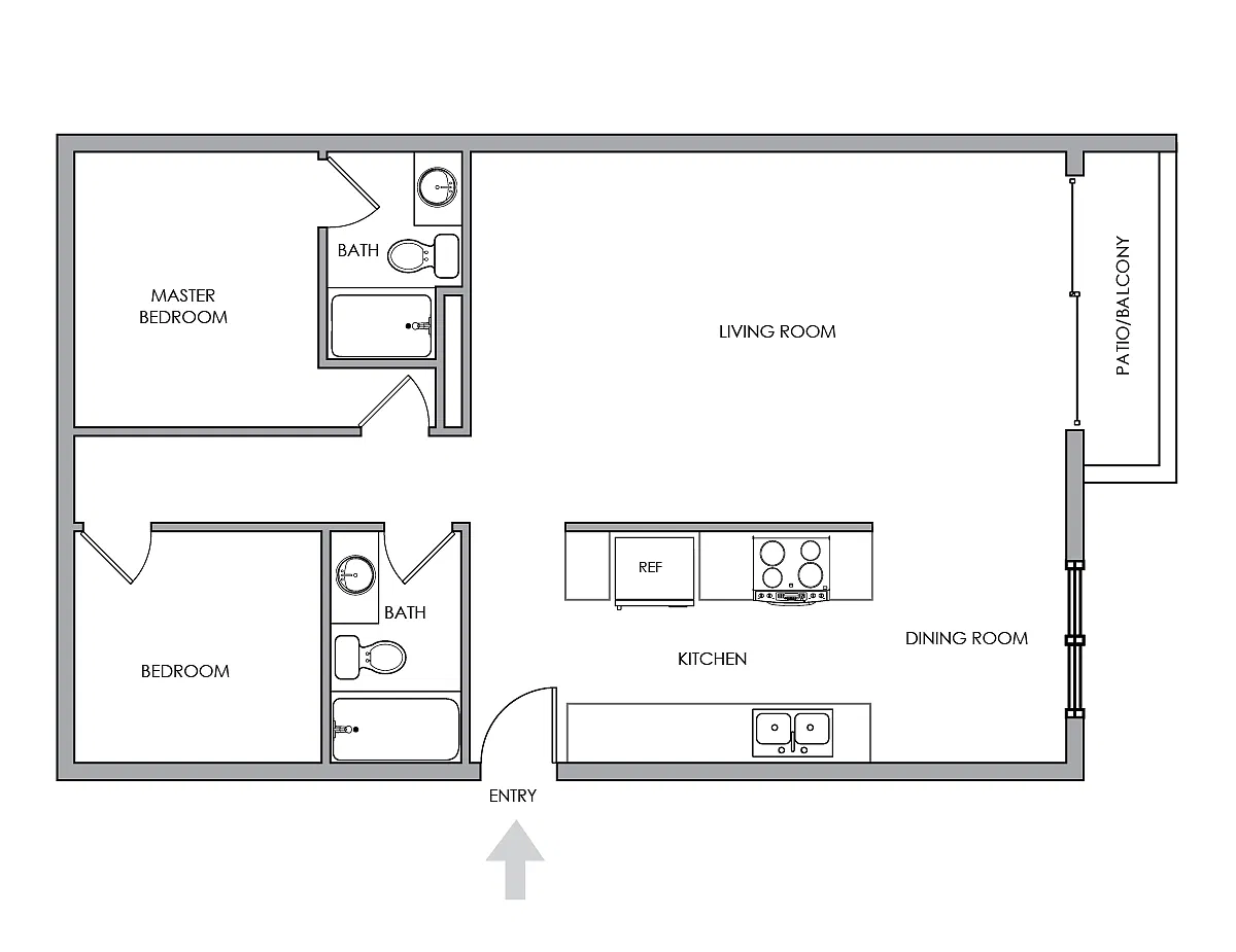 Floor plan B-2