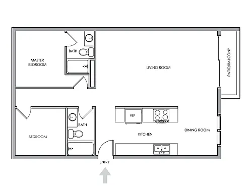 Floor plan B-2