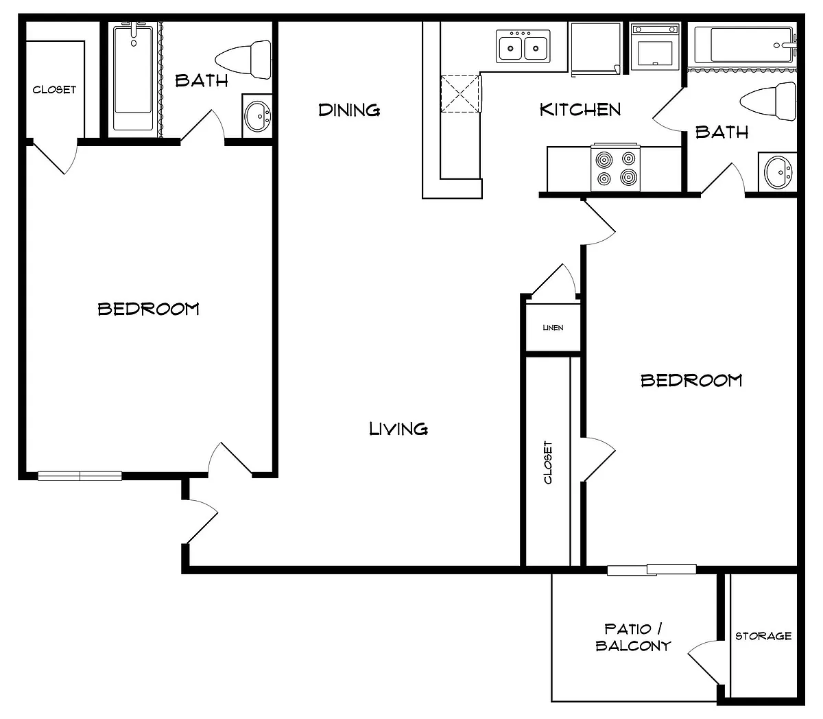 Floor plan B2