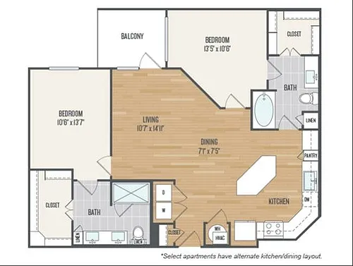 Floor plan C5b
