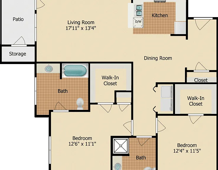 Farmington Floorplan Diagram