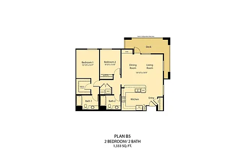 Floor plan Plan B4