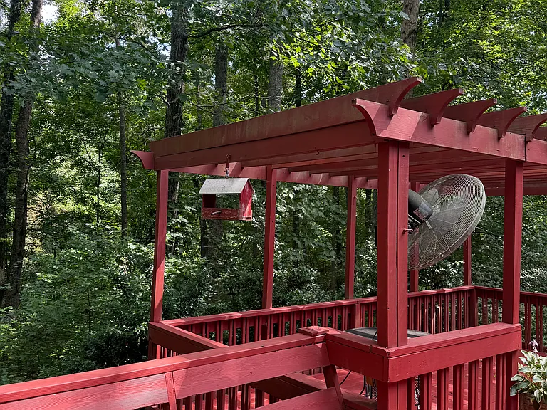 Addition deck area