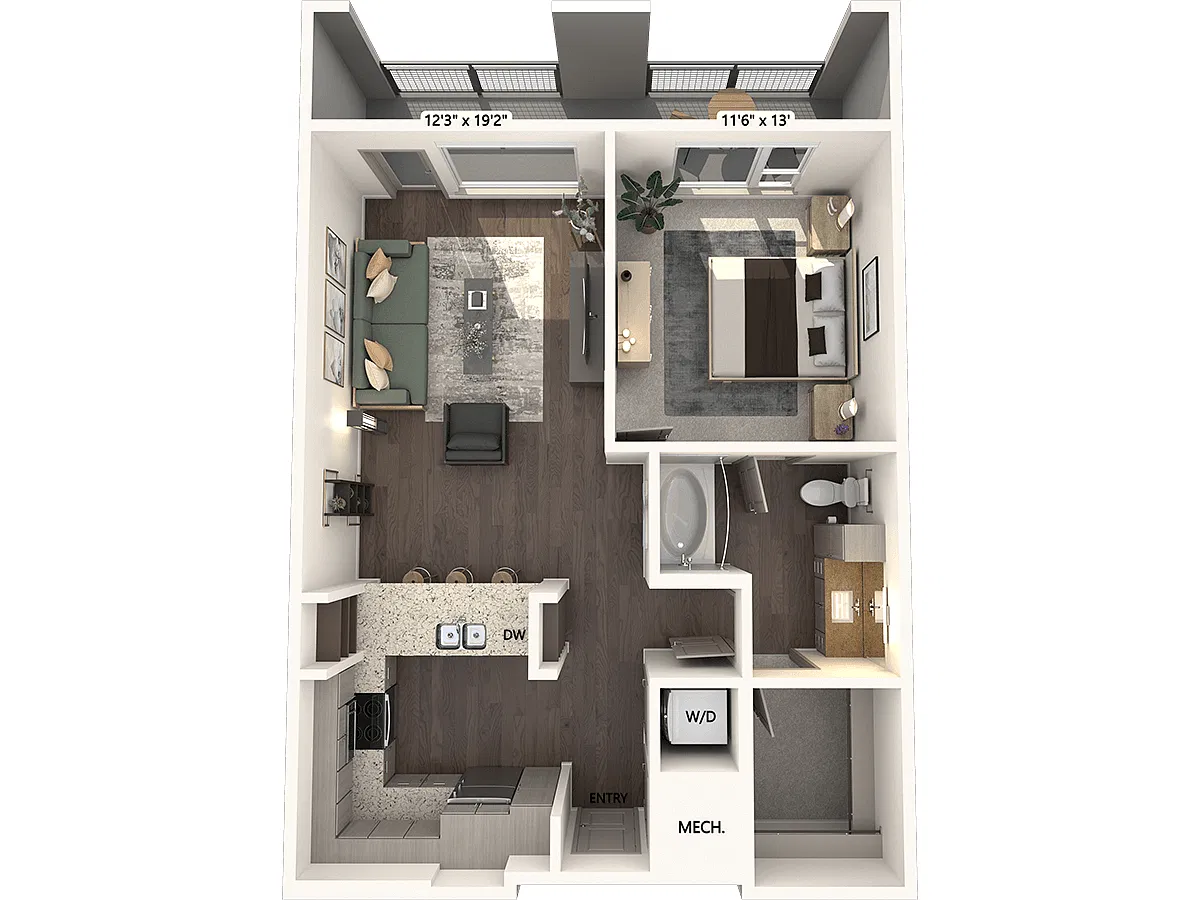 Floor plan A5-784-G
