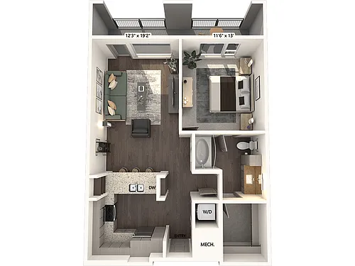 Floor plan A5-784-G
