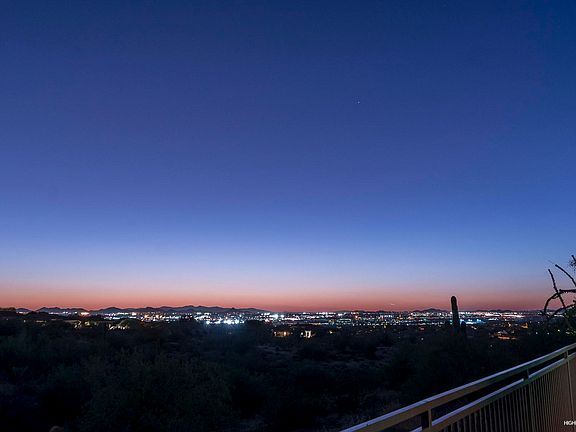 Panoramic city light views