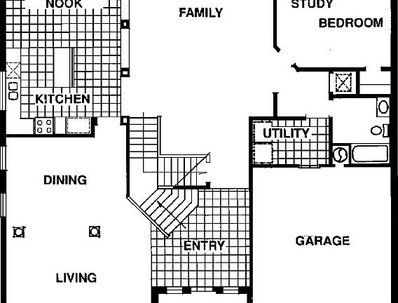 1st floor: Floorpan is Flipped