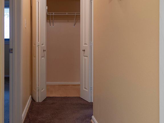 Hallway walk in closet