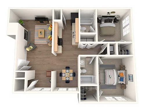 Floor plan Magnolia B